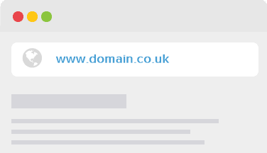 Your own domain name